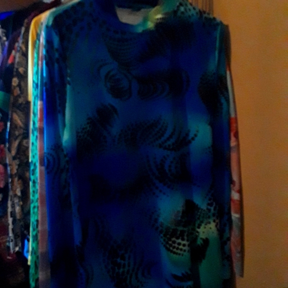 Shein Mermaid blue mini
